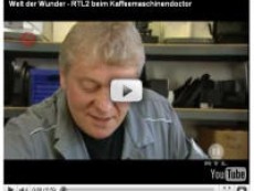 Welt der Wunder (RTL2) beim Kaffeemaschinendoctor